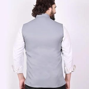 5 Button Men’s Sleeveless Jacket